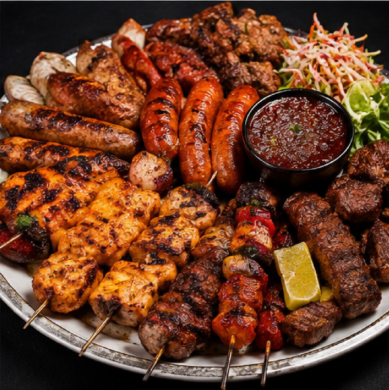 Grilled Meat Platter